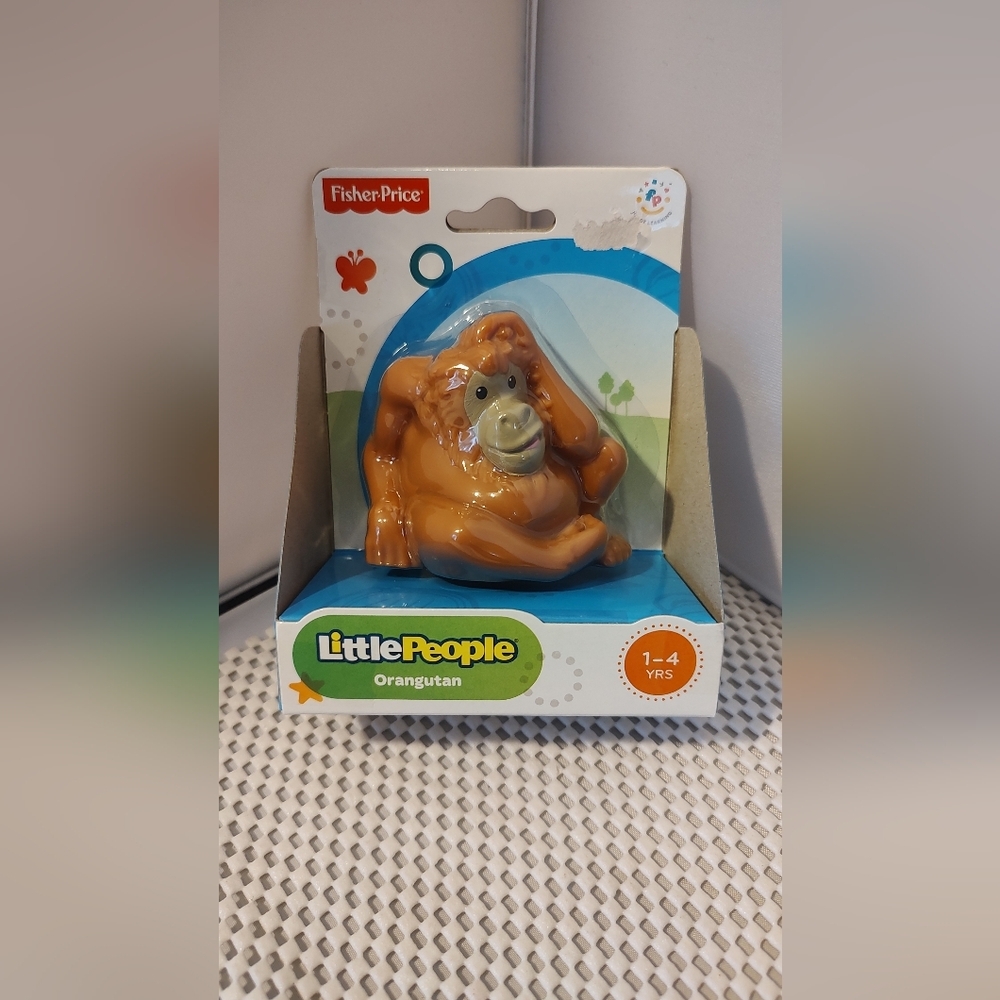 Little People Orangutan Fisher Price Age 1-4 Years NWT